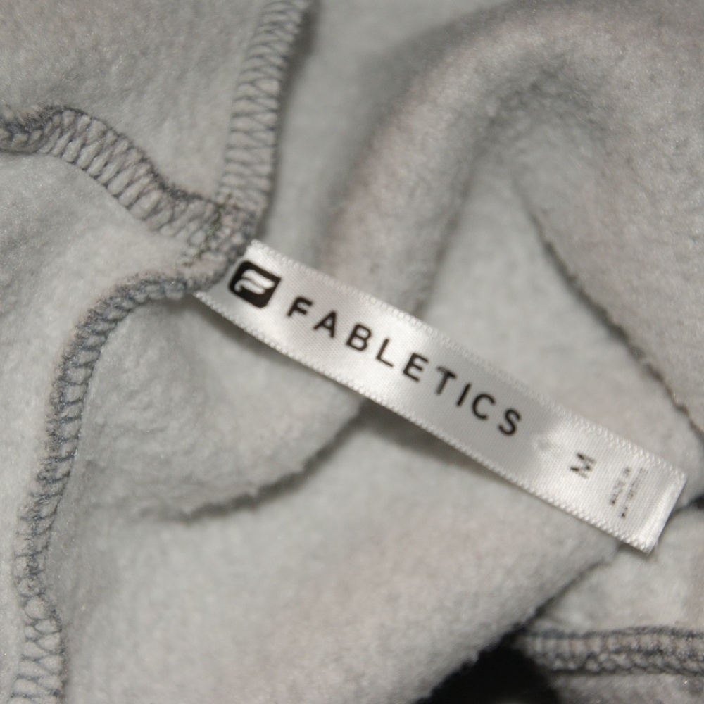 Fabletics Heather Gray Open Front Mina Vest Sz M - image 6